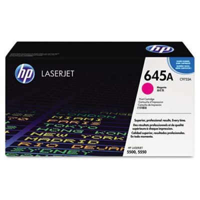 HP 645A, (C9733A) Magenta Original LaserJet Toner Cartridge