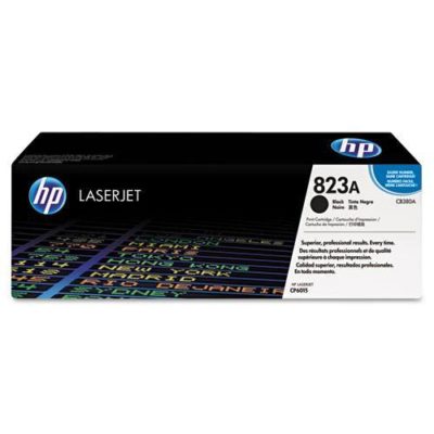HP 823A, (CB380A) Black Original LaserJet Toner Cartridge