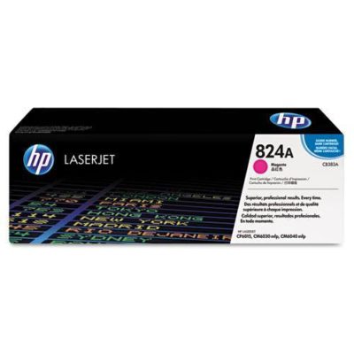HP 824A, (CB383A) Magenta Original LaserJet Toner Cartridge