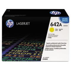 HP 642A, (CB402A) Yellow Original LaserJet Toner Cartridge