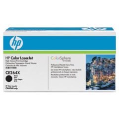 HP 646X, (CE264X) High Yield Black Original LaserJet Toner Cartridge