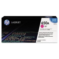 HP 650A, (CE273A) Magenta Original LaserJet Toner Cartridge