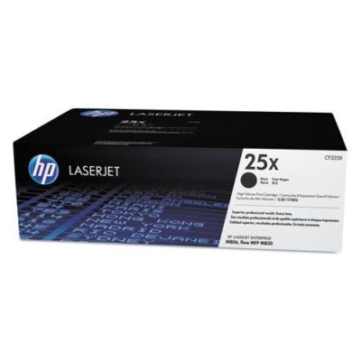 HP 25X, (CF325X) High Yield Black Original LaserJet Toner Cartridge