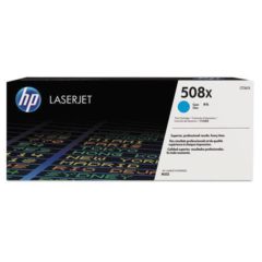 HP 508X (CF361X) High-Yield Cyan Original LaserJet Toner Cartridge