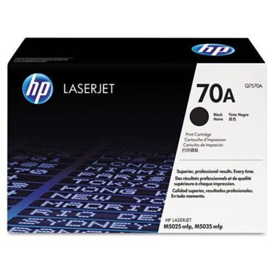HP 70A, (Q7570A) Black Original LaserJet Toner Cartridge